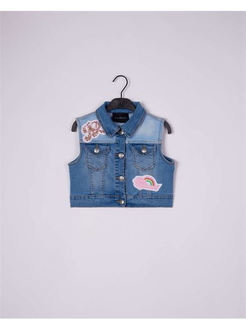 Gilet di outlet jeans bambina